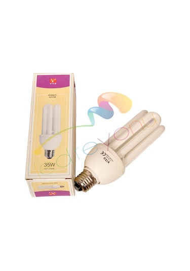 10'lu 35 Watt Sarı Işık Tasarruflu Ampül Vito Vt-203