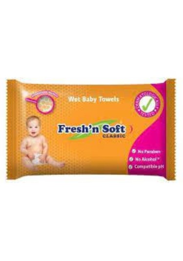 Fresh'n Soft Classic Islak Bebek Havlusu 50 Yaprak