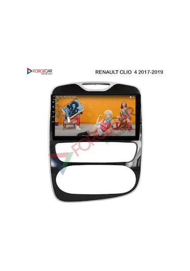 RENAULT CLİO 4 2017_2019 ANDROİD MULTİMEDYA 2_32 KABLOSUZ CARPLAY