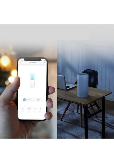 Meross Wi-Fi Uzaktan Kontrollü Akıllı Hava Temizleyici