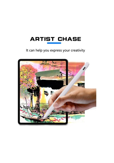 İpad İçin Yp0016 Yanlış Dokunma Önleyici Manyetik Kapasitif Stylus Kalem Siyah