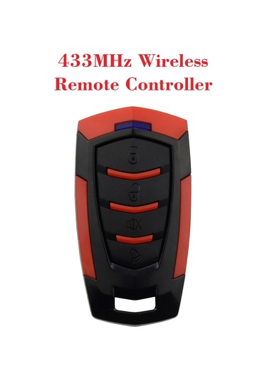 Konesam 433mhz Akıllı Kopyalama Kumanda Anahtarı - 4 Tuşlu Kablosuz Kumanda Açma-kapama - Abs Malzeme - 50-100m Menzil - Ak-k200427 Modeli