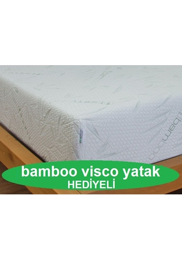Yatakmerkezi 100X200 Visco Bambu Yatak Bamboo Visco Yatak 100*200