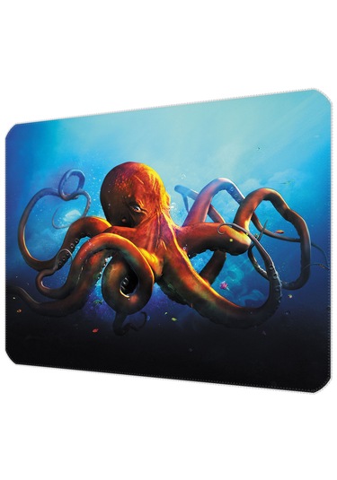 İlyuka 40x30cm Gaming Oyuncu Mousepad Octopus Mp224030