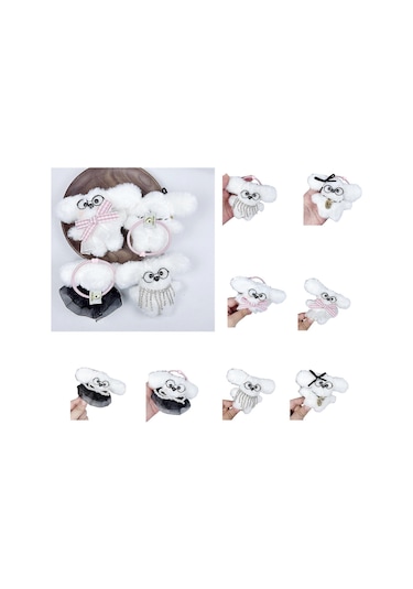 Karikatür Peluş Köpek Saç Tokası Tembel Saç Tokası Ördek 0008 Diğer