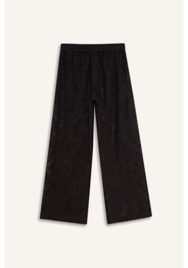 Defacto Dantelli Esnek Belli Beyaz Plaj Pantolonu-fall İn Love D9767ax25smbk27 Siyah Defacto Dantelli Esnek Belli Beyaz Plaj Pantolonu-fall İn Love D9767ax25smbk27 Siyah