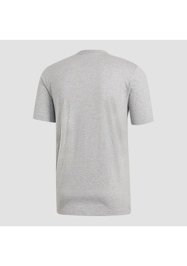 Du0382 Ess Plain Tee Gri Adidas Erkek Pamuklu Tişört