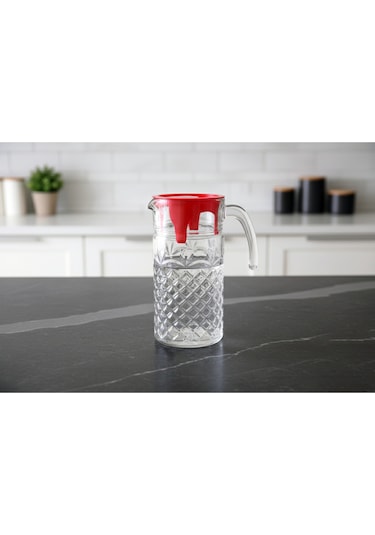 Grandora Şık Desenli Cam Sürahi 1.47 L