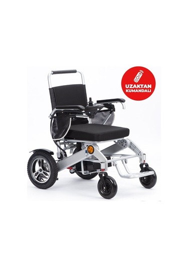 Jt-309 Katlanır Hafif Lityum Akülü Uzaktan Kumandalı Tekerlekli Sandalye 25 Kg,