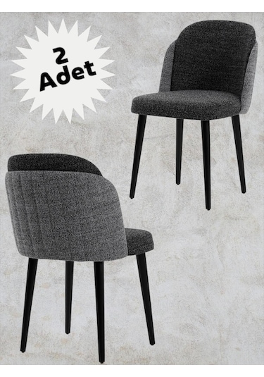 Colormix Mutfak Sandalyesi Antrasit Model:5346133212