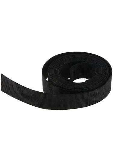 Suntek 2 M Hafif Ağır Naylon Tırmanma Dokuma Kemer Sırt 25mm Siyah