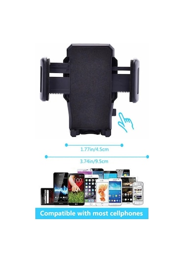 Araç Bardaklık Yeri Telefon Tutucu Ayarlanabilir Kollu Sabitleme
