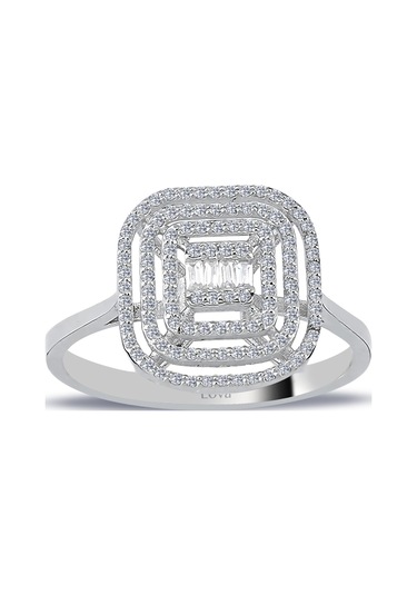 Lova 0,32 Karat Baget Pırlanta Yüzük - 1030295
