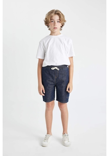 DeFacto Erkek Çocuk Jean Şort D2687A824SMNM34