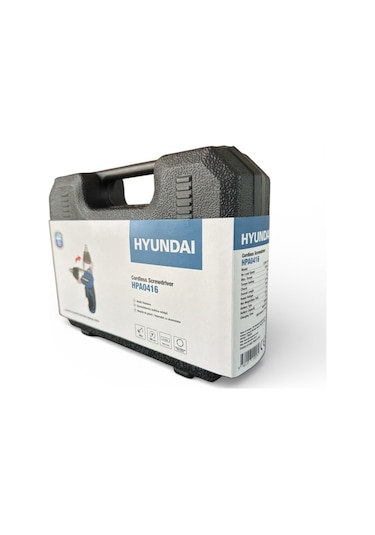Hyundai HPA0416 Şarjlı Tornavida + 4V 1.3AH 4NM 1/4 Hex Lokmalı Set