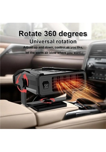 Createtech Otomatik Oto Kaloriferi Jialan İsıtma/soğutma In Fanı 2 12v 1 Fx