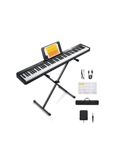 Donner Dep-1 Taşınabilir Dijital Piyano Siyah
