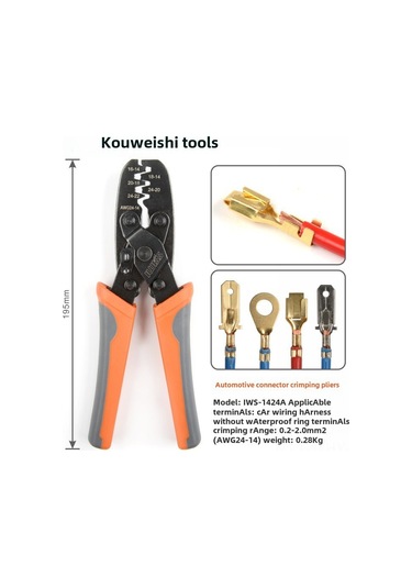 Monyee Molex Ve Tyco Terminal Bağlantıları İçin Iws-1424a Kaliteli Presli Pim Aleti - Güvenli Ve Hızlı Bağlantılar Sağlar