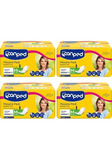 Canped Mesane Pedi Orta Boy M 10'Lu x 4 40 Adet