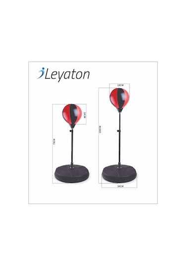 Ayaklı Boks Vurma Standı Pencikball Hız Topu 90-120 Cm Çok Renkli