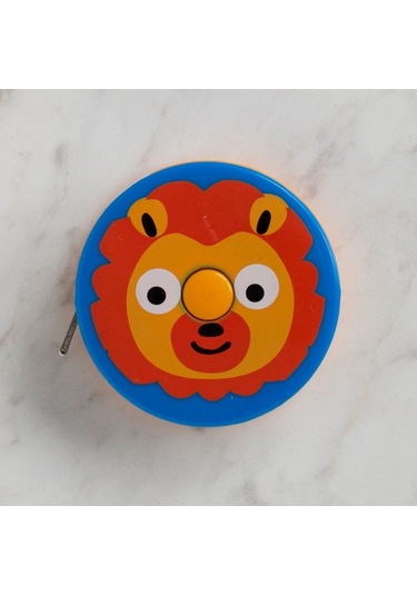 Büro Ev Ofis İçin 1,5mt Ölçer Mavi Şerit Metre Sevimli Motif Mezura Diğer