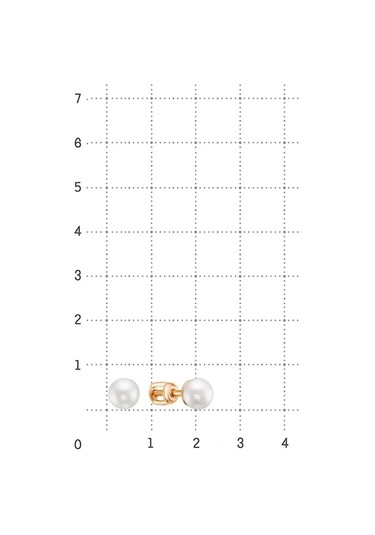 Serebranyj Dom 925 Gümüş İnci Pırlanta Küpeler 138794914 Altın