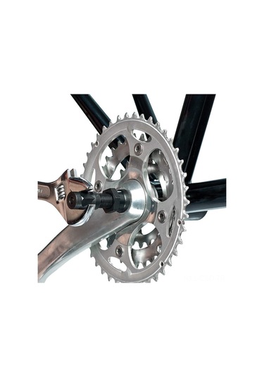 Samdoo Bisiklet Krank Çekici Araç - Çelik Malzeme, Siyah Renk, Dağ Bisikleti Ve Orta Eksen Bakımı İçin Uygun Çok Renkli