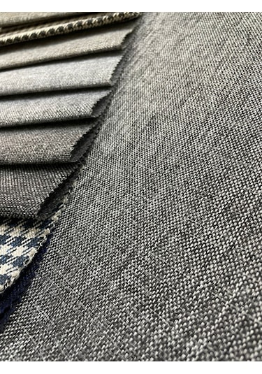Enesar Home Gri Döşemelik Keten Kumaş Premium Dokuma 9944 100 x 140 cm