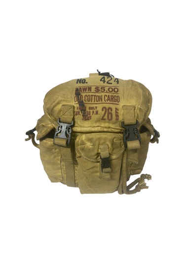 Kaliteli Tek Gözlü Vintage Disayn Unisex Sırt Günlük Okul Gezi Kamp Trekking Çantası Kc Ahtapot Bag Sarı Bordo