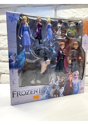 Ethem Oyuncak Frozen Iı Figürler Oyun Seti Jm2020 Geyikli Set Elsa