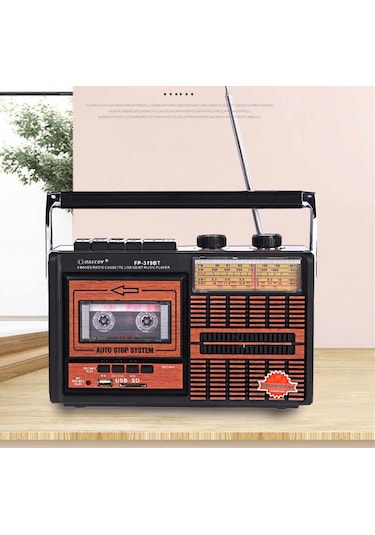 Tepe Fp-319U Nostaljik Bt+Usb+Sd+Fm Kaset Çalar Radyo