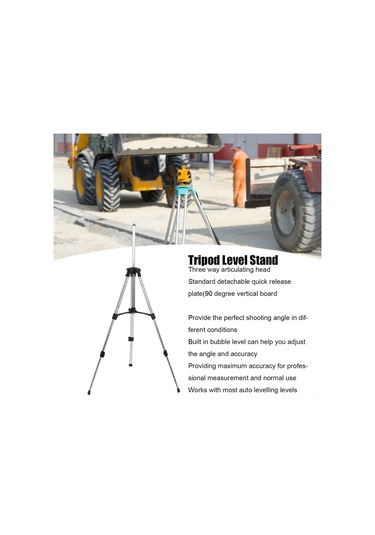 Xindoker 1.2m Otomatik Dengeleme Sehpası, 4 Bölümlü Ayarlanabilir Bacaklı, Aluminyum-abs Malzeme, 20kg Yük Taşıma, Çanta İle Taşınabilir Tripod