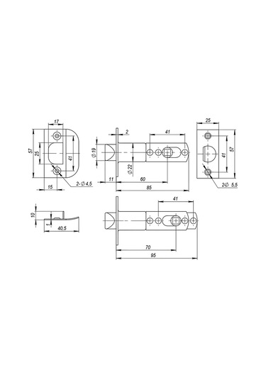 Loid Döner Kilitli Kapı Menteşesi, İç Mekan, Sabitleyici, Altın 445305395
