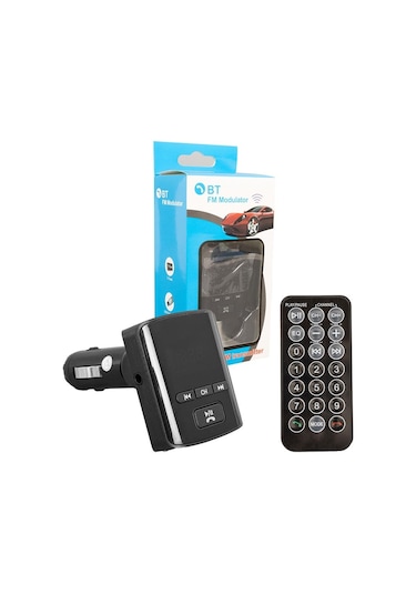 Hello Hl-19683 Fm Modulatör Çift Usb/sd/mp3 12-24 Volt Bluetooth Hafızasız Fm Transmitter