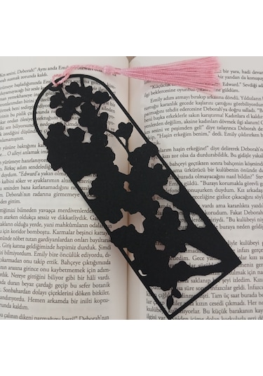 Kitap Ayracı - Kiraz Ağacı Çiçeği Model1