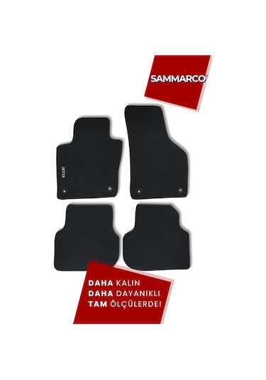 Volkswagen Jetta 2017 Halı Paspas Velur Paspas Kumaş Paspas Oto Paspas