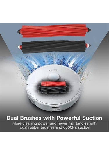 Leasetake Roborock Qrevo Master/v20/p10s Pro Vakum Ana Yan Fırça Paspas Bezleri Hepa Filtreleri Toz Torbaları İçin 23 Adet Yedek Parça Leasetake Roborock Qrevo Master/v20/p10s Pro Vakum Ana Yan Fırça Paspas Bezleri Hepa Filtreleri Toz Torbaları İçin 23 Adet Yedek Parça