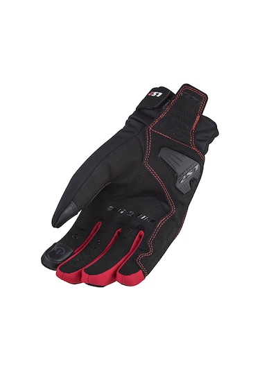 Ls2 Jet 2 Waterproof Eldiven Siyah-kırmızı