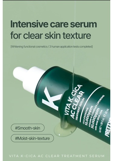 Prettyskin Vita K-cica Cilt Yenileyici Yüz Serumu 50ml