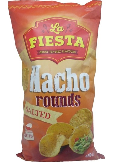 La Fiesta Sade Nacho Rounds Cips 450 G