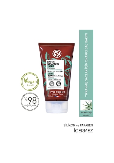 Yves Rocher Reparation Yıpranmış Saçlar İçin Onarıcı Şampuan 300 ML + Light Botanical Balm 150 ML