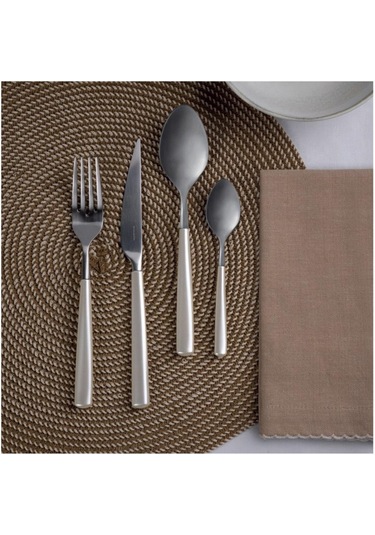 Bugatti Athena Ivory Pearl Inox 24 Parça Çatal Bıçak Seti