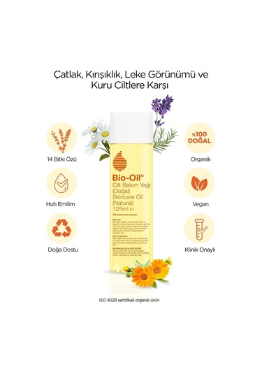 Bio-oil Çatlak Karşıtı Ve Natural Cilt Bakım Yağı 125ml