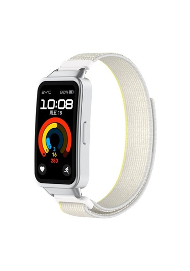 Huawei Band 9 Spor Nefes Alabilen Saat Kayışı İçin Naylon Döngü Kayışı Huawei Band 8 Yedek Bant Correa İçin Ayarlanabilir Bileklik