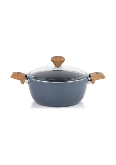 Schafer Fiesta Seramik Derin Tencere 24 Cm-siyah