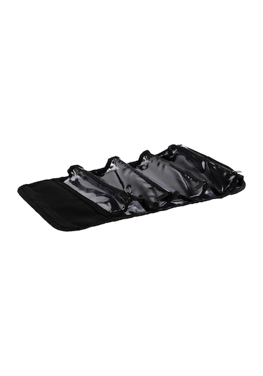 Multi Kalem Kutusu 4 Şeffaf Fermuarlı Bölüm Roll Case Cats Karışık