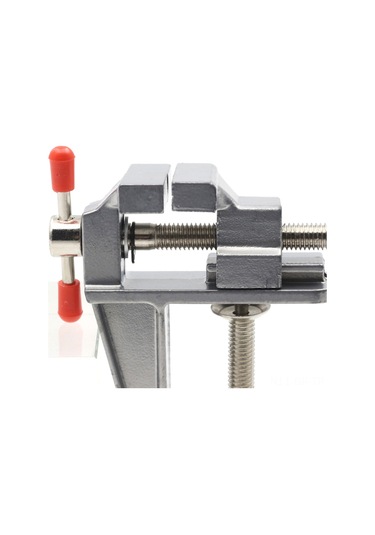 Alüminyum Miniatür Küçük Hobici Masa Kelepçesi Çok Fonksiyonlu Mini Araç