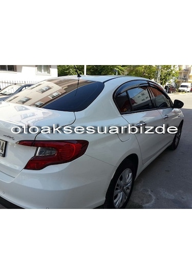 Fiat Egea Mügen Cam Rüzgarlığı Sedan 2015-2019 Arası 4 Lü Set