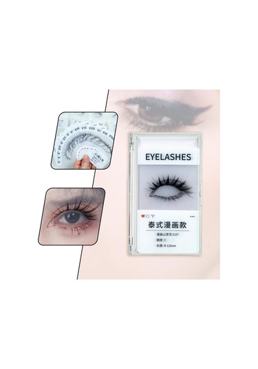 Suntek 14x Kirpik Etkisi Kartları Kullanımı Kolay Aksesuarlar Beyaz