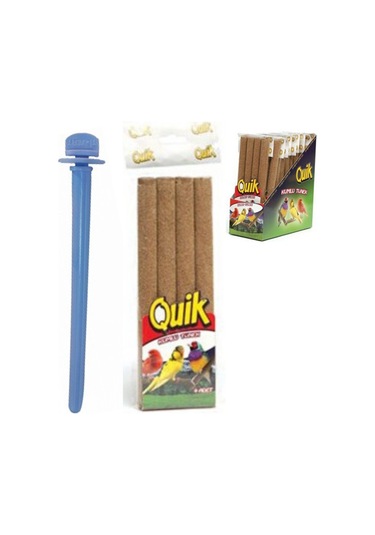 Quik Kumlu Tünek 4'lü (Plastik Tünek )